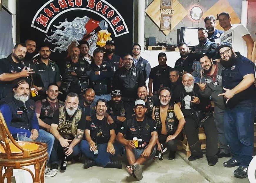 Visitando os irmãos do Maluco Beleza  MC. Obrigado pela recepção brothers! This is Life Riders!!!